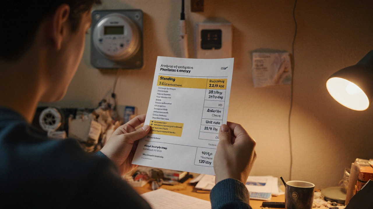 How to Read UK Energy Bills as a Student: Understand Unit Rates, Standing Charges, and Usage
