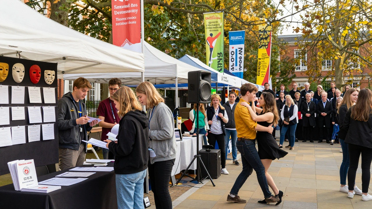 Performing Arts at UK Universities: Theatre, Dance, Music, and Drama Societies