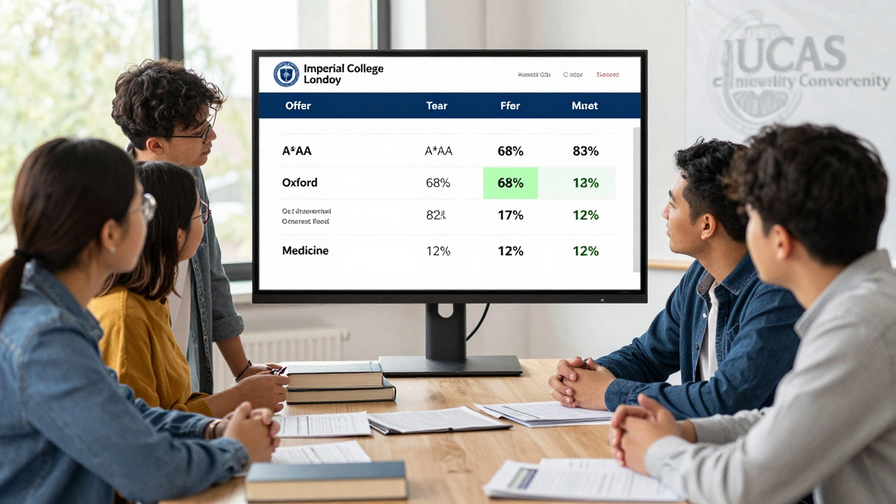 Admissions Competitiveness in the UK: Offer Rates and Typical Grades