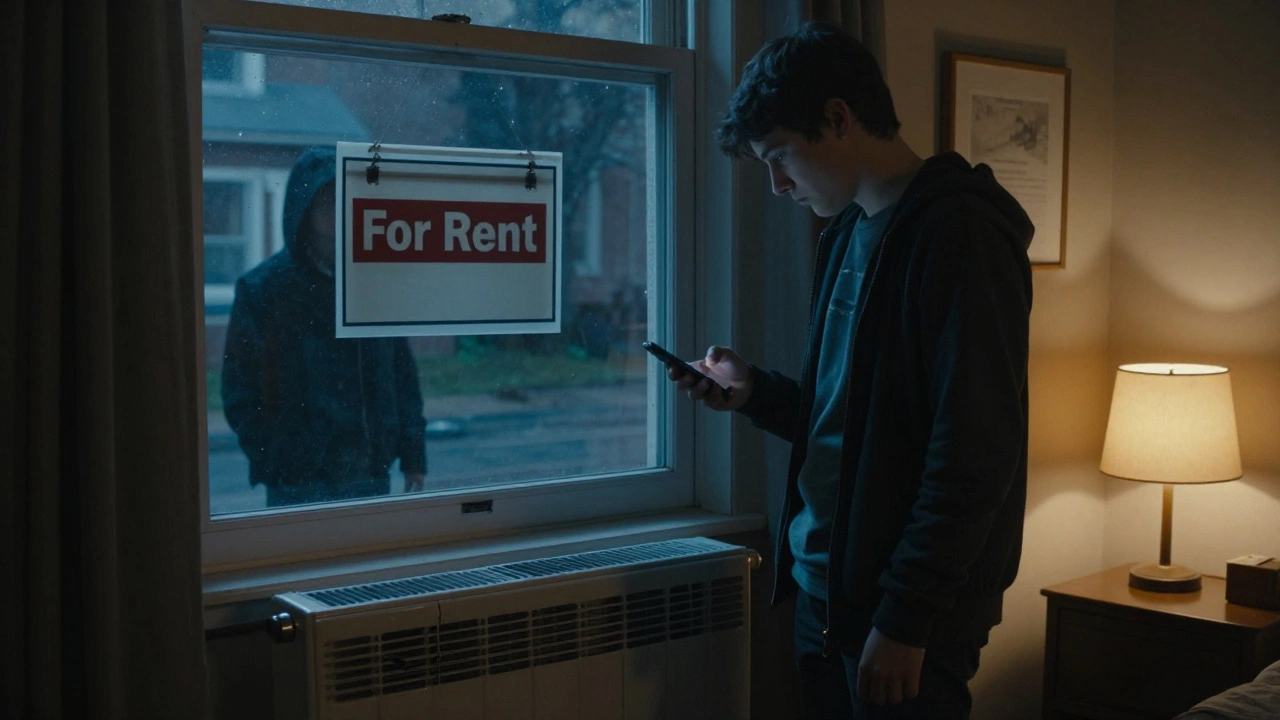 Student facing broken heater in private rental while landlord ignores repair request.