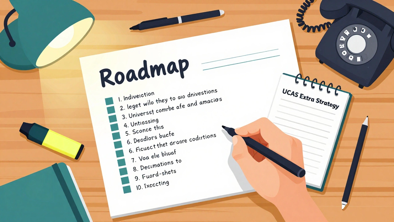 A desk with a checklist and phone, illustrating the strategic planning process for university vacancies