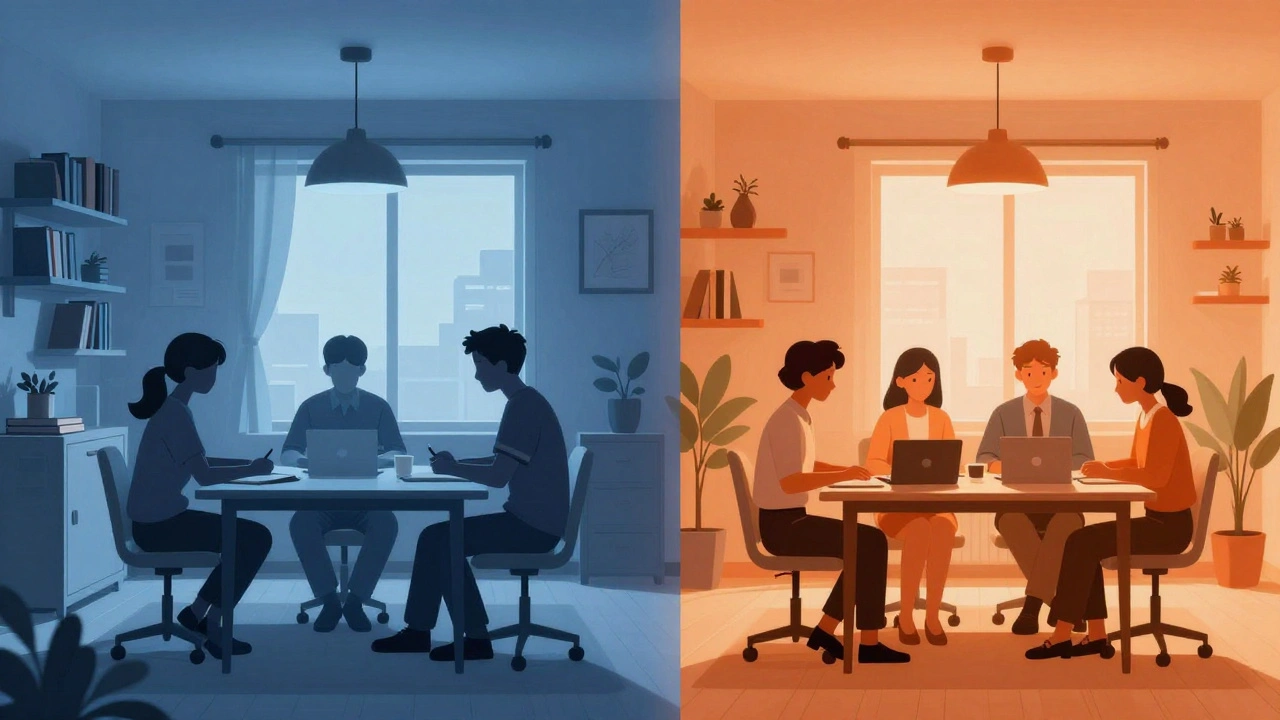 Illustration comparing exempt student home vs liable adult home
