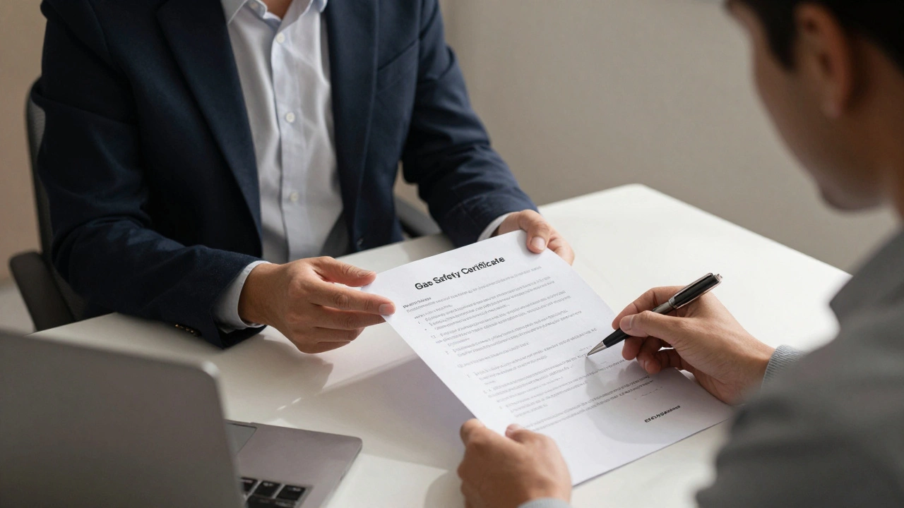 Tenant asking landlords key questions about repairs and deposits