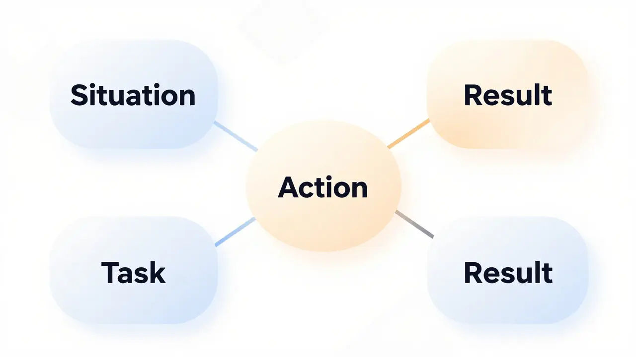 Abstract representation of the STAR interview framework