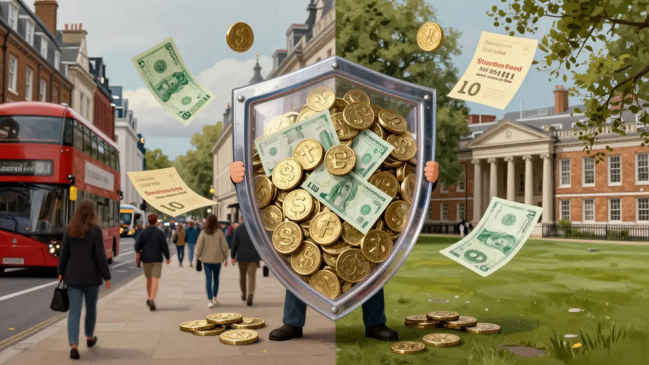 Illustration of financial requirements for UK student visas
