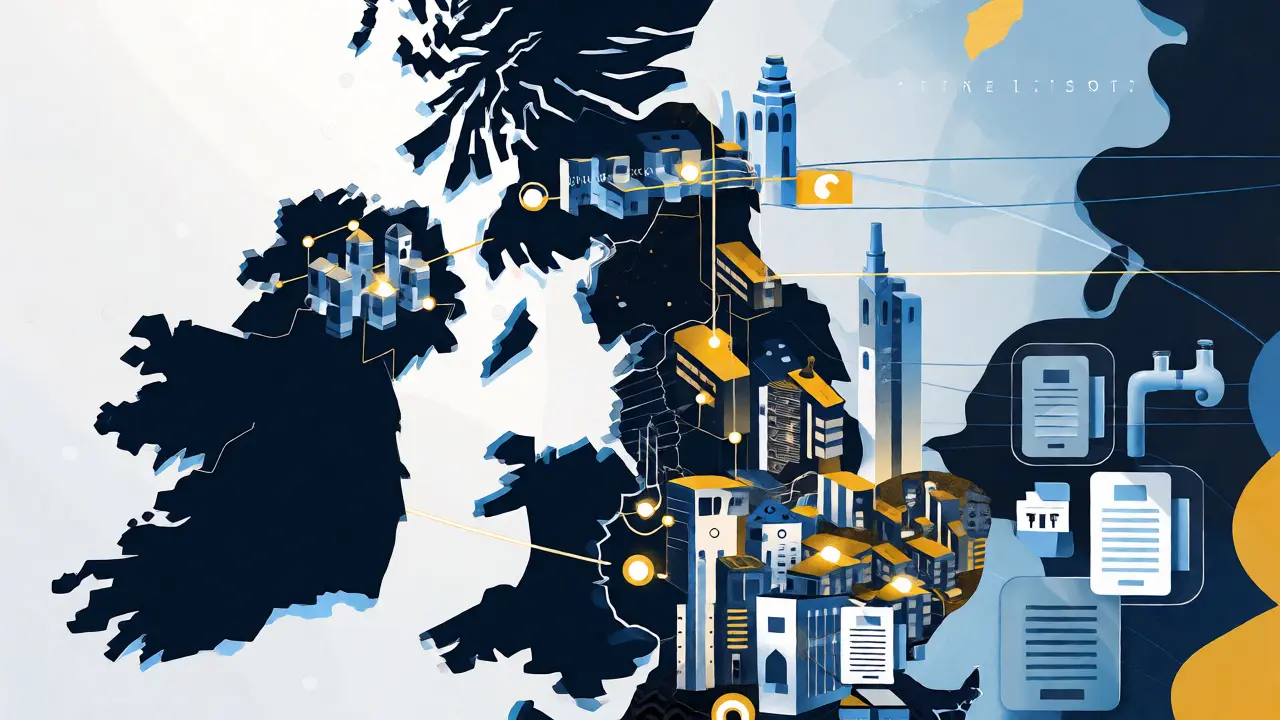 Conceptual map of UK student housing costs by city