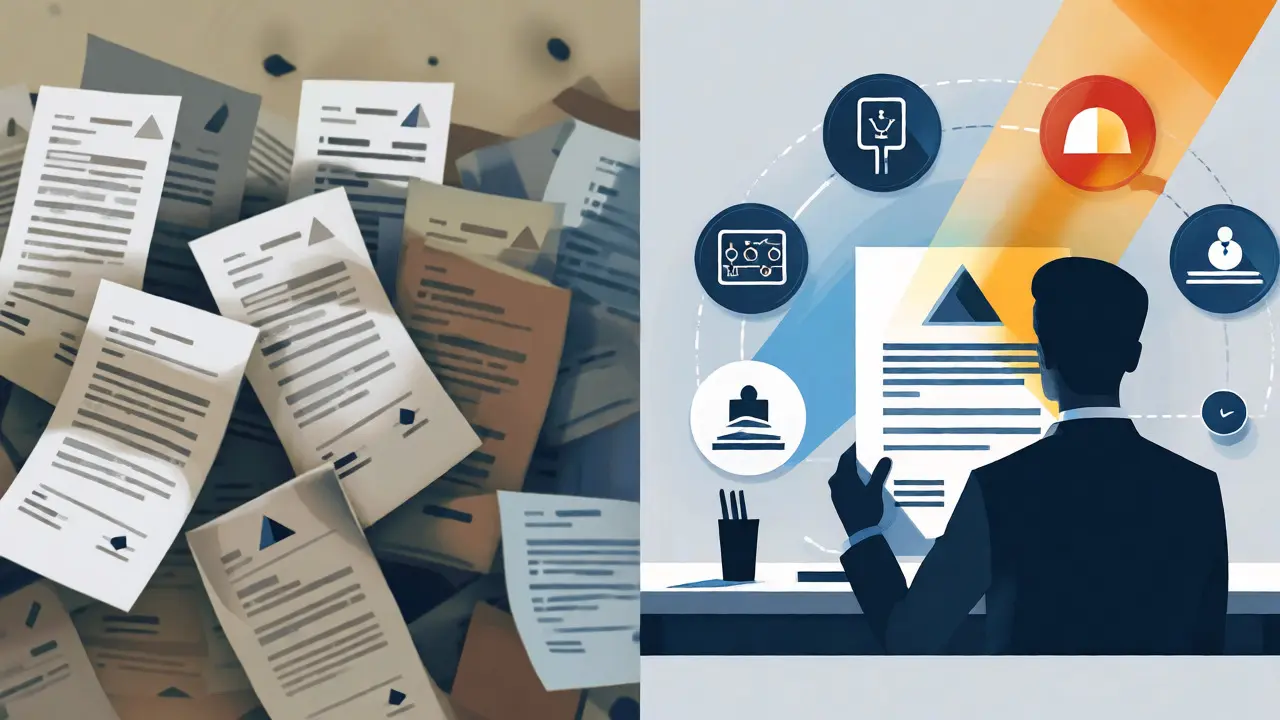 Visual comparison of generic vs tailored CV strategies for job hunting